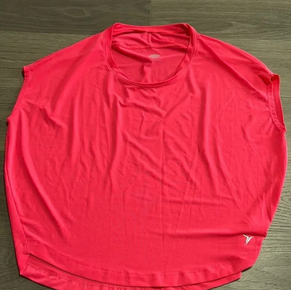 Old Navy Shirt Womens XS vibrant Pink top